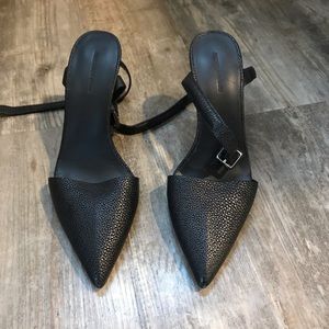 Alexander wang ankle strap pointed toe pump
